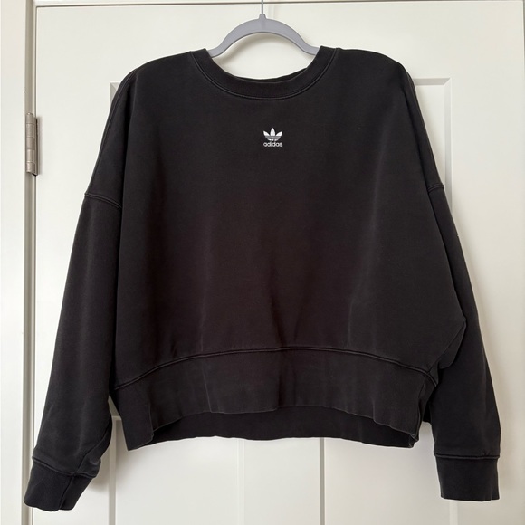 Adidas Heather Gray Pullover - Picture 1 of 4